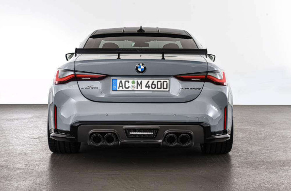 AC Schnitzer carbon rear diffuser with additional break light for BMW M4 G82/G83
