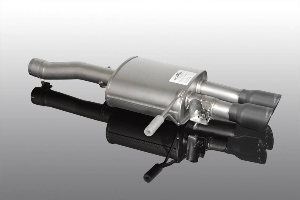 AC Schnitzer silencer for MINI F55 Cooper S with exhaust flap