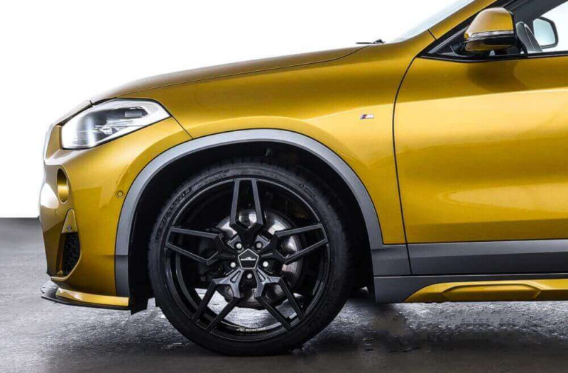 Preview: AC Schnitzer 20" wheel & tyre set AC4 Schwarz Continental for BMW X2 F39