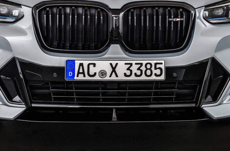 Preview: AC Schnitzer front splitter for BMW X3 G01 with M aerodynamic package