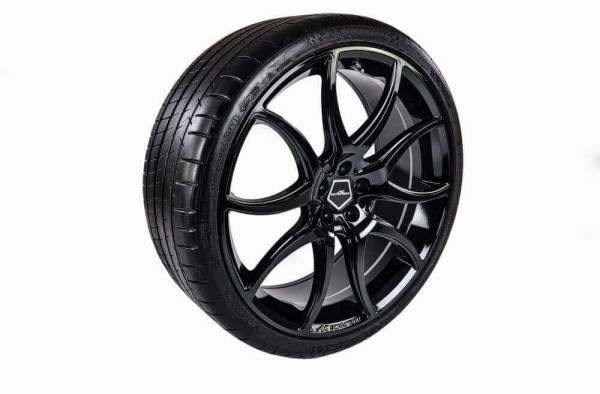 AC Schnitzer 22" wheel & tyre set "Glossy black" Continental for X3 G01