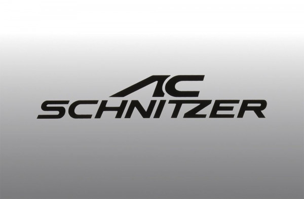 AC Schnitzer Emblem Vitro Black 5 Piece Approx 1 9/16x0 7/16in 