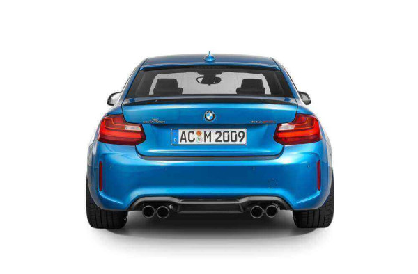 AC Schnitzer tailpipe set Sport black for BMW F87 M2 Competition